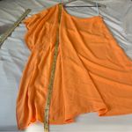 Show Me Your Mumu  Trish Vibrant Orange Chiffon  One Shoulder‎ Dress Size L Photo 11