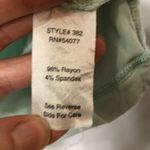 CAbi Mint Green Draped Back Short Sleeve Shirt Womens XS Top Blouse Summer Photo 2