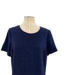 Boden Elsa Ottoman Sheath Dress Ribbed Navy Blue Size US‎ 18L Tall Photo 3