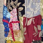 None Patchwork Bohemian Women's Pants Photo 2
