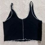 SheIn Sz S So Soft & Cute Crop Cropped Tank Top In Black Photo 2