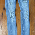 American Eagle  Jegging Jeans Women's Size 0 Light Wash Super Stretch Photo 0
