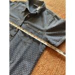 Erika Collection Blue Denim Mini Short Sleeve Cotton Women’s Dress Size M Photo 3