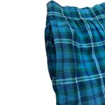 Aritzia Tna Tartan Plaid Wide Leg Pants Mid Rise Size Small Green Photo 3