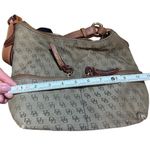 Dooney & Bourke Vintage 1975 Small Zipper Pocket Sac Signature Print Photo 4