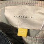 Leifsdottir by Anthropologie Ruffle Denim Skirt Size 2 Black Photo 3