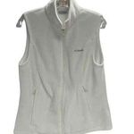 Columbia Sportswear Men's Fleece Vest Size Large White Full Zip Sleeveless Photo 0