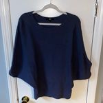 Uniqlo Waffle Knit Navy Blue Sweater Photo 0