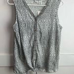 Artisan NY NWT  Black & White Sleeveless Blouse Photo 0