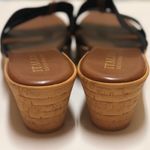 Italian Shoemakers Italian Shoesmakers Womens Tayden Wedge Slide Sandal,  Black 9.00 Photo 4