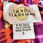 Vintage Sandy Starkman Skirt Small Multicolor Tiered Ruffle Hippie Festive READ Red Size undefined Photo 11