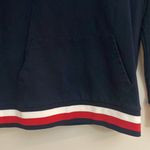Tommy Hilfiger   90’s womens navy blue/red striped pullover sweatshirt size M Photo 2