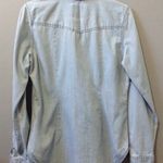 American Eagle  Outfitters Sky Blue light denim slim fit button down Sz Medium Photo 9