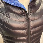 Bernardo  Goose Down Puffer Vest Black Full Zip Womens Medium Full Zip Outdoor‎ Photo 3