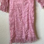 Selfie Leslie NWT La Vida Sweetheart Neckline Puff Sleeve Dress Pink Photo 8