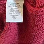 Christopher & Banks  Hand Embroidered Sweater Vest Photo 6