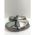 Nordstrom Rack Slippers Womens Size Small Faux Fur Gray Slip On Style Photo 2