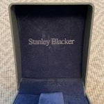 New Stanley Blacker Watch Silver Chain Band Photo 2