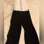 Ted Baker NWOT  Toveli Racerback Wide Leg black and white Jumpsuit sz TB 5 US 12 Photo 3