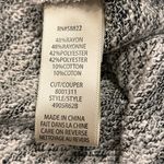 Max Studio NEW Heathered Gray French Terry Cowl Neck Sweatshirt Dress size XS Photo 6