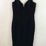 Bardot  Kristen Peplum Cocktail Dress Black XS Photo 3