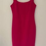 Likely  Gabrielle Sleeveless Bodycon Midi Dress Fuschia Hot Solid Pink 6 EUC Photo 0