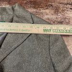 Ralph Lauren VTG  Jacket Women Olive Gold Metallic Thread Linen Herringbone 10 Photo 4