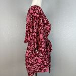 Indah Womens Sunday Playsuit Romper XS Yogya Red Pink Floral Belted Photo 5