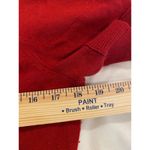 Cashmere Lord & Taylor Red 100% Cashmere Hoodie Size Medium Photo 6