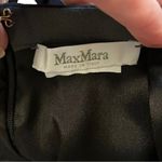 Max Mara Striped Knee Length Straight Pencil Skirt Blue Cream Size XS Photo 5