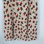 Modcloth  Sunnygirl floral flower boho preppy yellow lined summer dress sz large Photo 9