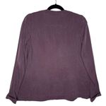 Elevenses Anthropologie Open Front Long Sleeve Whitby Blazer Jacket Size Small Photo 8