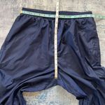 Nike Vintage Blue Windbreaker Pants w Zippered Hems Large Photo 3