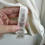 Chico’s Ivory Open Front Blazer Women’s Size 2/L Size L Photo 4