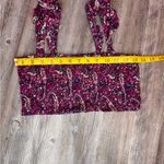 Nanette Lepore  Womens Suzie Smocked Floral Paisley Crop Top Ruffle Size S Small Photo 6