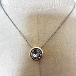 White House | Black Market  single rhinestone pendant necklace Photo 0