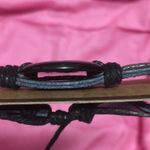 NOC Beifenni Jewellery Peace Sign Leather Bracelet Photo 5