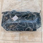 Mali & Lili Black and White Geometric Print Weekender Bag, NWT, MSRP $128 Photo 2