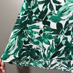 Olivaceous  Women's Green Tropical Vacation Halter Top - Size Small - Resort Wear Photo 2