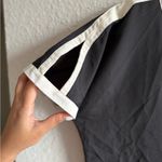 Vince Camuto Black & White Tie-Front Blouse - Size M Photo 6