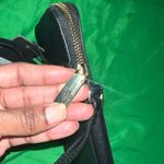 Karl Lagerfeld Black and Pink Cat Maybelle Crossbody Bag Photo 4