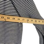 Talbots T by Women's Size XS Nautical Navy Blue Striped Full Zip Up Sweater Photo 6