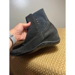Aquatalia  Black Weatherproof Suede Versus Ankle Boots/Booties Sz. 7 Photo 5