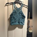 NWOT FREE PEOPLE Movement Happiness Runs Floral Crop Tank Photo 2