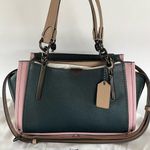 Coach  Crossbody Dream Satchel in Colorblock - Pine Green Multi Photo 0