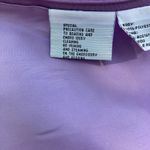 Louise Ricci Top Blouse Sz 18 Purple Beaded square Neckline Rhinestone Y2K Glam Photo 13