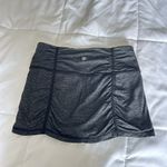 Athleta  Skort Womens Small S Drawstring Black Tennis Golf Run Activewear Stretch Photo 6
