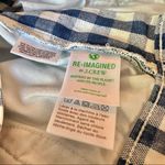 J.Crew Plaid Check Print High Waisted Straight Jeans Photo 10