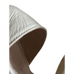 JEAN MICHEL CAZABAT Cream Leather Espadrille Wedges Sandals Size 37 Photo 7