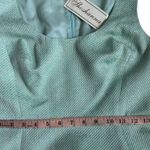 Shoshanna Seafoam Green Teal Fitted Sleeveless Tank Shift Dress Size 2 NEW Photo 6